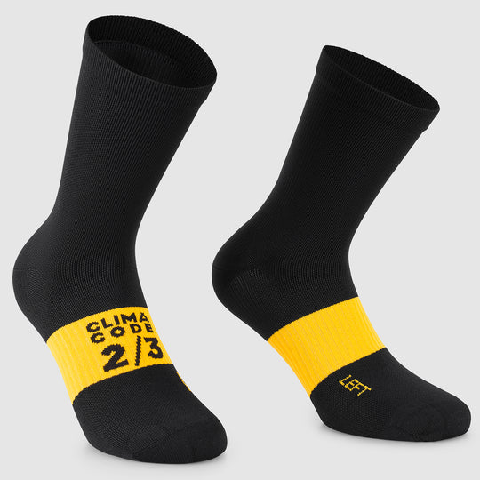 Chaussettes Assos Spring Fall Evo - Noir