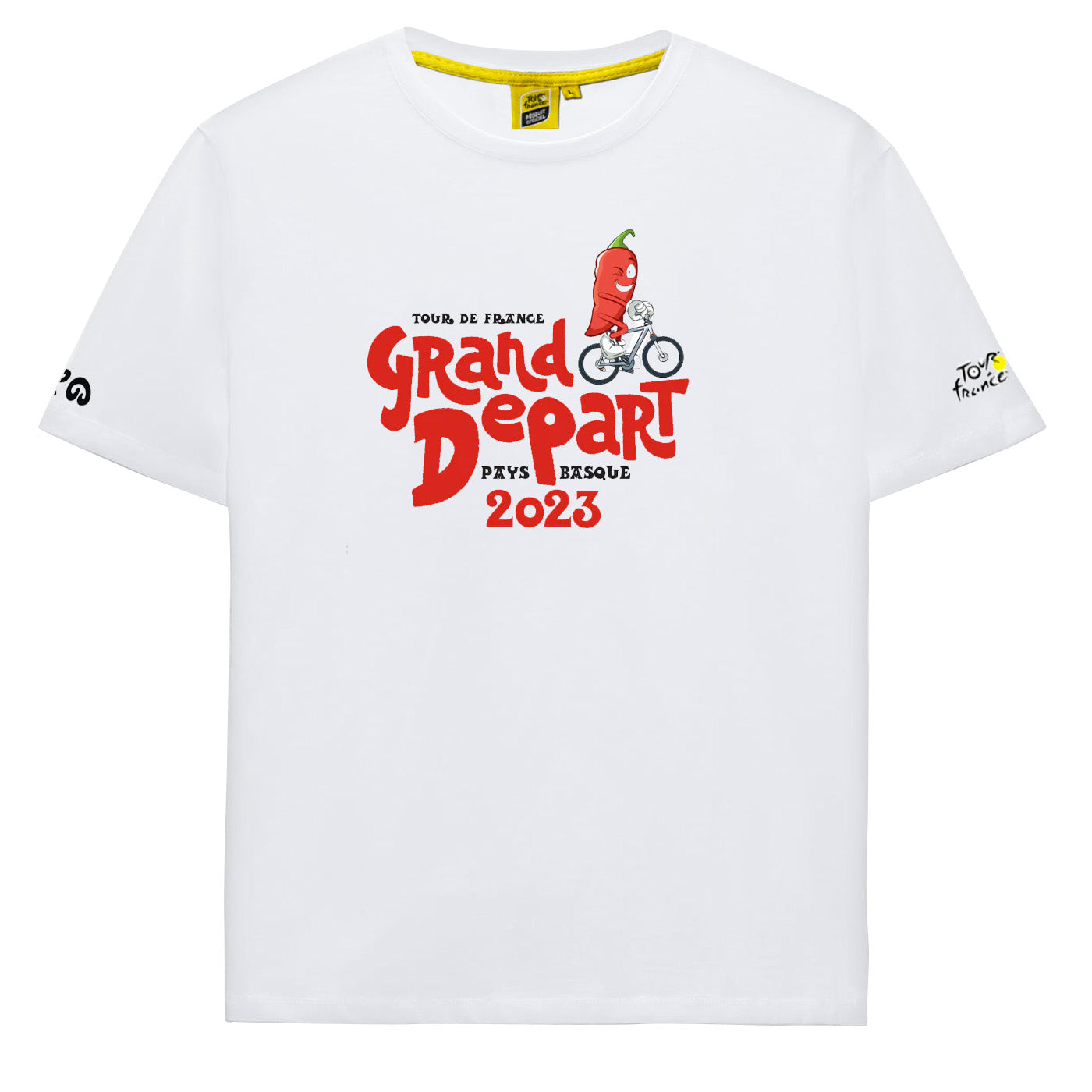 Men's T-Shirt Tagged tour de france - THREAD+SPOKE Men's T-Shirt Tagged tour de france - THREAD+SPOKE