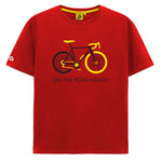 Tour de France Let's Go Graphic kid t-Shirt - Red