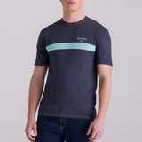 T-Shirt Bianchi Milano Classic - Grigio Santini