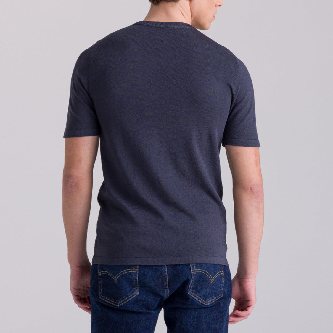 T-Shirt Bianchi Milano Classic - Grigio Santini