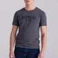 T-Shirt Bianchi Milano Fan - Grigio Santini