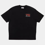 T-Shirt Cafe du Cycliste Chiara Pain - Nero Café du Cycliste