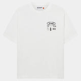 T-Shirt Cafe du Cycliste Col Sa Calobra - Bianco Café du Cycliste