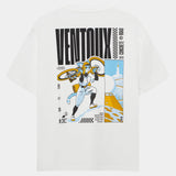 Cafe du Cycliste Col Ventoux T-Shirt - Weiss