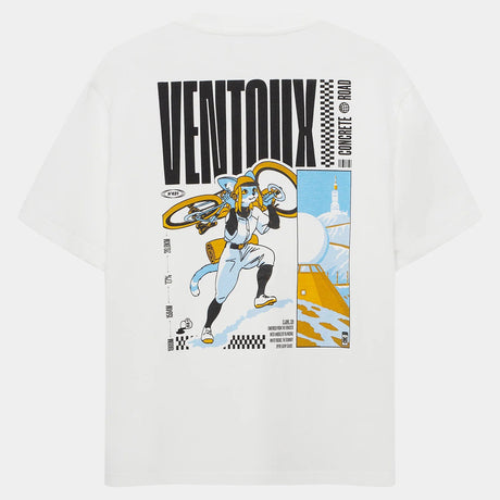 Cafe du Cycliste Col Ventoux T-Shirt - White