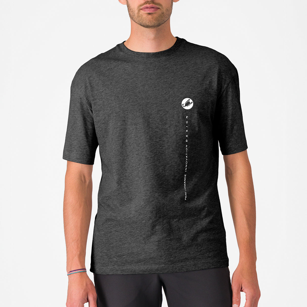 T-Shirt Castelli Innovation Logo - Noir