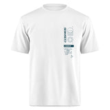 T-Shirt Cosmos Collection - Bianco All4cycling
