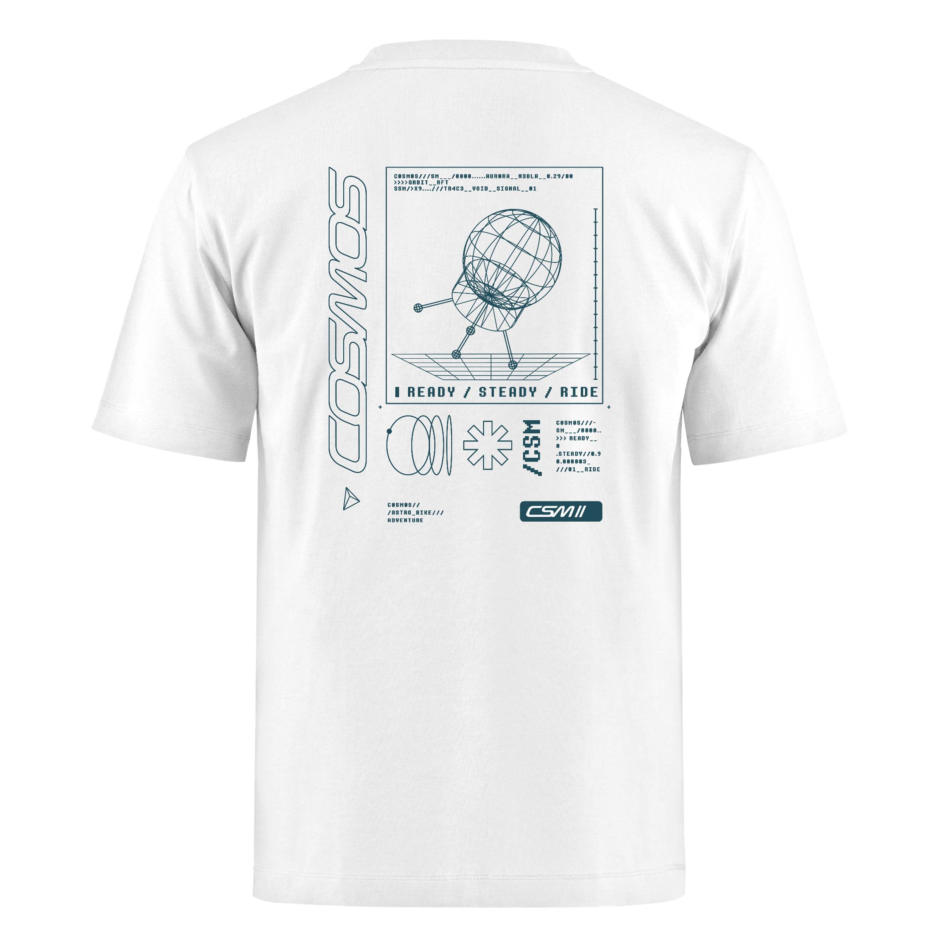 T-Shirt Cosmos Collection - Bianco All4cycling