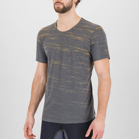 T-Shirt Karpos Tremalzo - Grigio arancio Karpos
