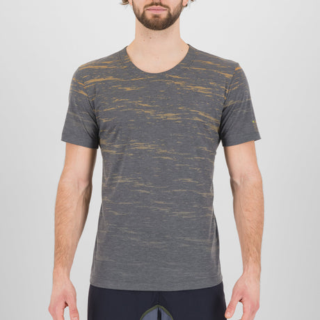 T-Shirt Karpos Tremalzo - Grigio arancio Karpos