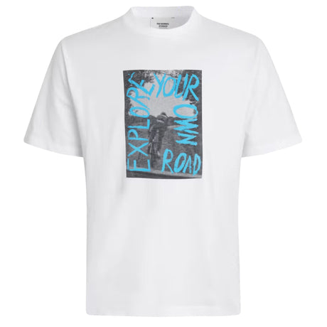 T-Shirt Pas Normal Studios Off-Race Graphic - Bianco Pas Normal Studios