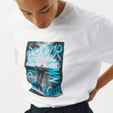 T-Shirt Pas Normal Studios Off-Race Graphic - Bianco Pas Normal Studios