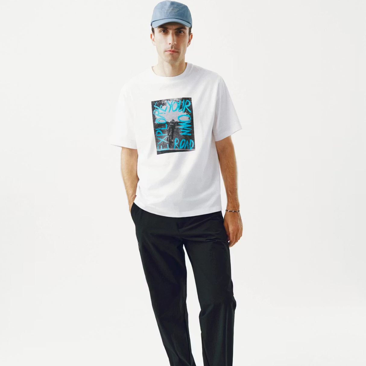 T-Shirt Pas Normal Studios Off-Race Graphic - Bianco Pas Normal Studios