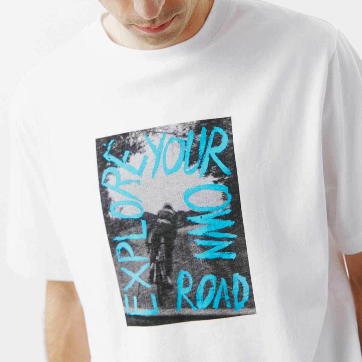 T-Shirt Pas Normal Studios Off-Race Graphic - Bianco Pas Normal Studios