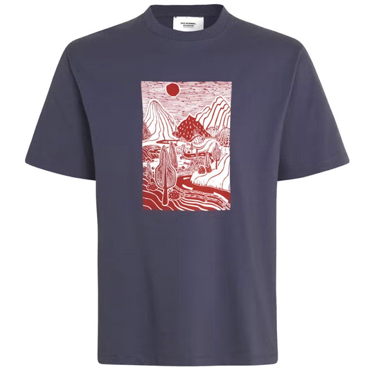 T-Shirt Pas Normal Studios Off-Race Grafik - Grau