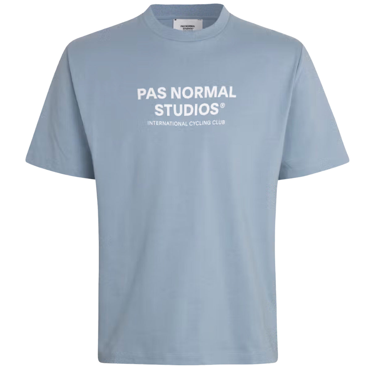 T-Shirt Pas Normal Studios Off-Race Logo - Azzurro Pas Normal Studios