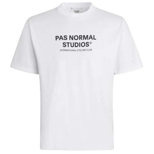 T-Shirt Pas Normal Studios Off-Race Logo - Weiss