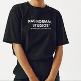 T-Shirt Pas Normal Studios Off-Race Logo - Schwarz