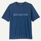 T-Shirt Patagonia Cap Cool Daily Graphic - Blu Patagonia