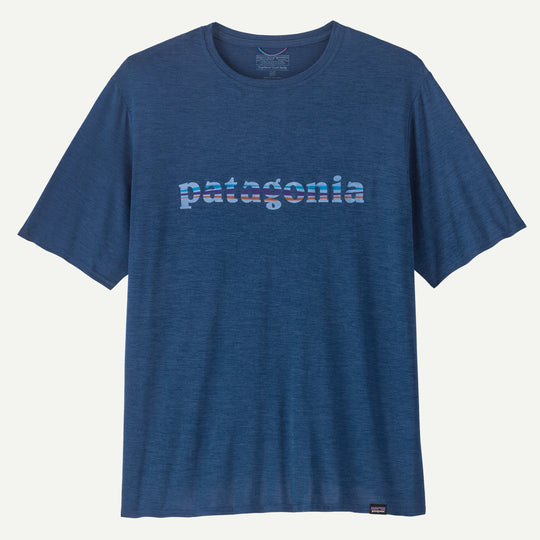T-Shirt Patagonia Cap Cool Daily Graphic - Blue