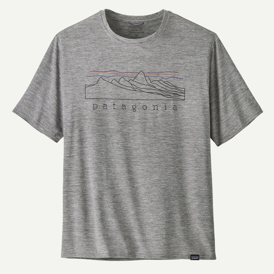 T-Shirt Patagonia Cap Cool Daily Graphic - Grigio scuro