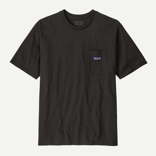 T-Shirt Patagonia Daily Pocket - Schwarz