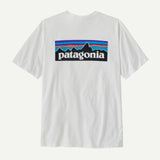 T-Shirt Patagonia P-6 Logo Responsibili-Tee - Bianco Patagonia