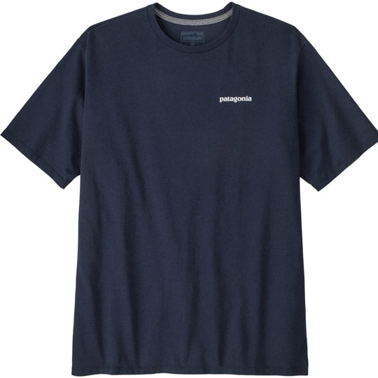 T-Shirt Patagonia P-6 Logo Responsibili-Tee - Blu scuro