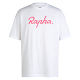 T-Shirt Rapha Cotton Logo - Bianco Rapha