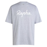 T-Shirt Rapha Cotton Logo - Gris