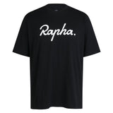 T-Shirt Rapha Cotton Logo - Noir