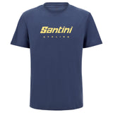 T-Shirt Santini Brand - Blu Santini