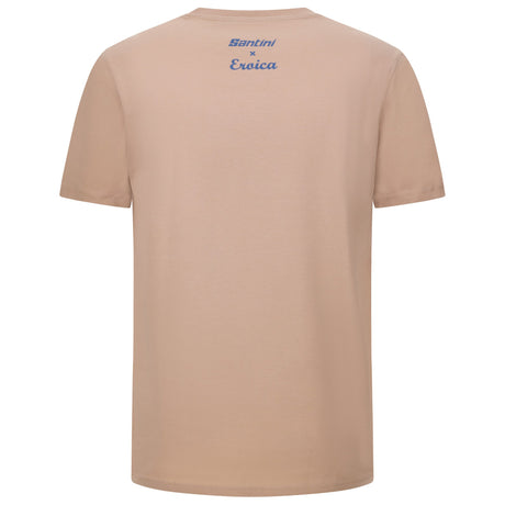 T-shirt Santini Eroica Cipressi - Beige