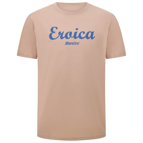 T-shirt Santini Eroica Cipressi - Beige