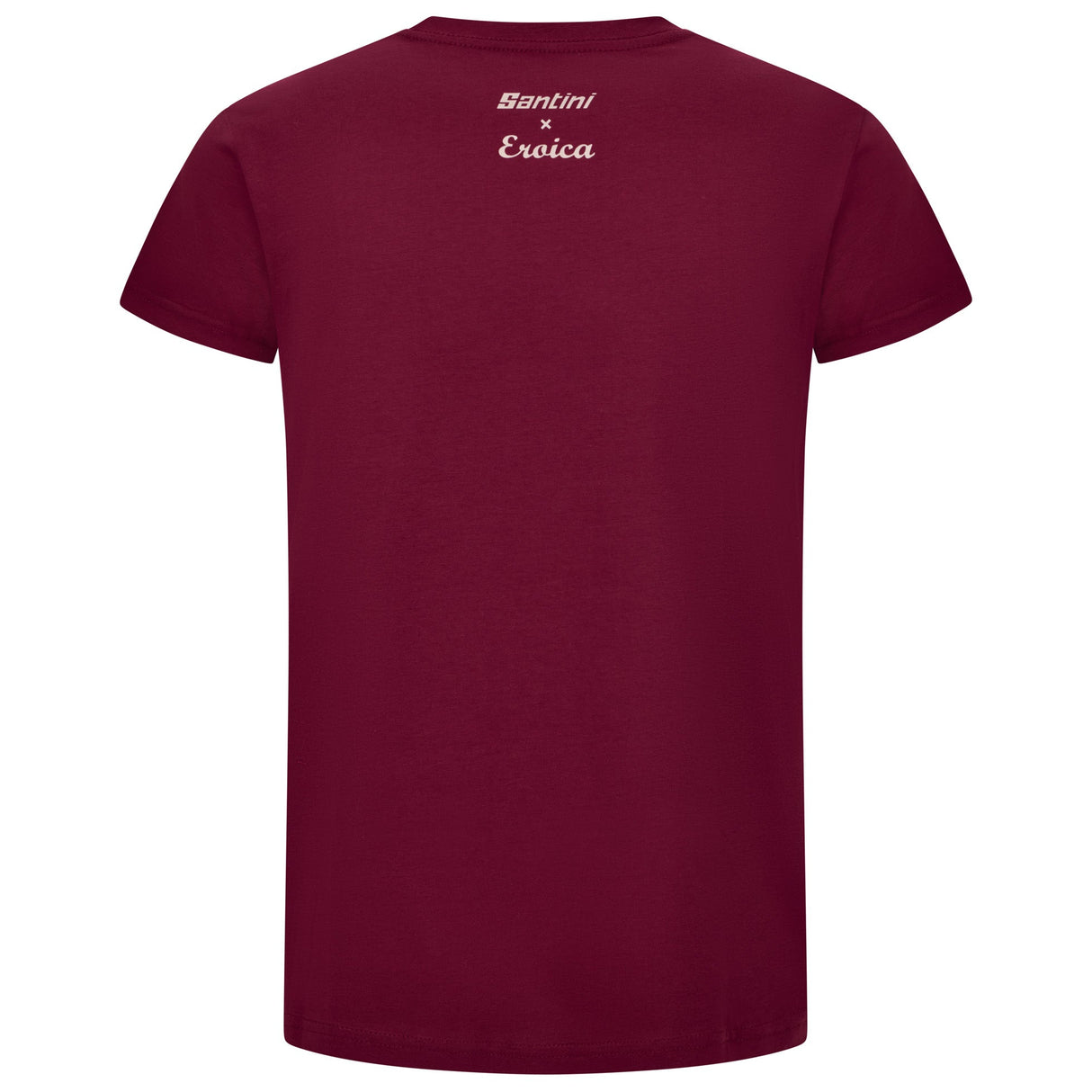 T-Shirt Santini Eroica Cipressi - Bordeaux Santini