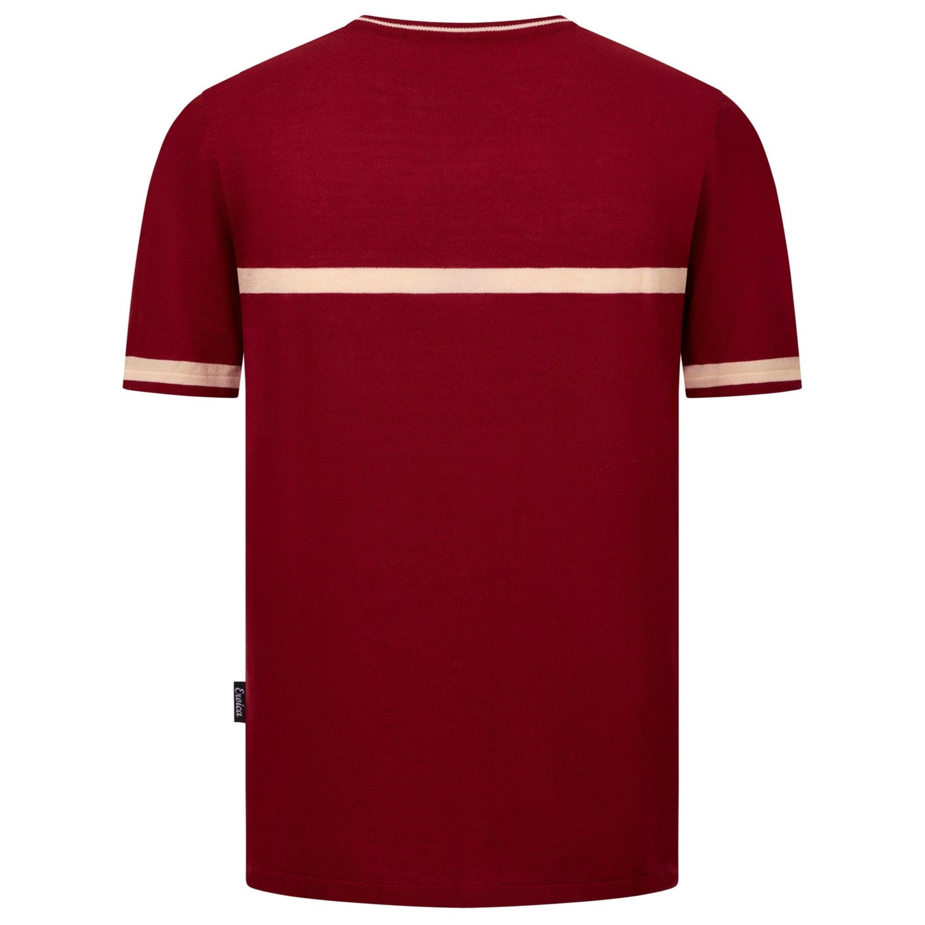 T-Shirt Santini Eroica Jacquard - Bordeaux Santini