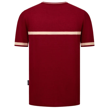 T-Shirt Santini Eroica Jacquard - Bordeaux Santini