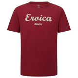 T-Shirt Santini Eroica Strada - Bordeaux Santini