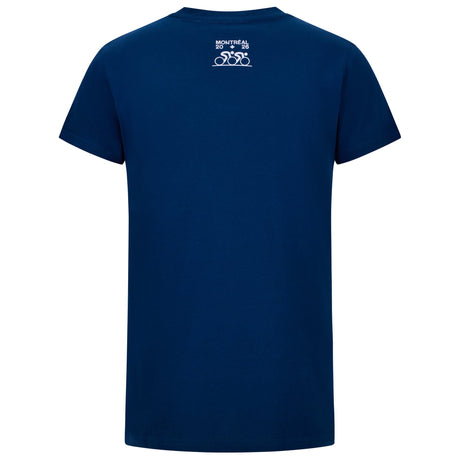 T-Shirt Santini UCI World Championship Montréal 2026 - Blu Santini