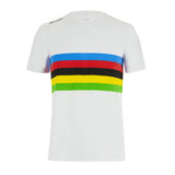 T-Shirt Santini bambino UCI Campione del Mondo Iride - Bianco Santini