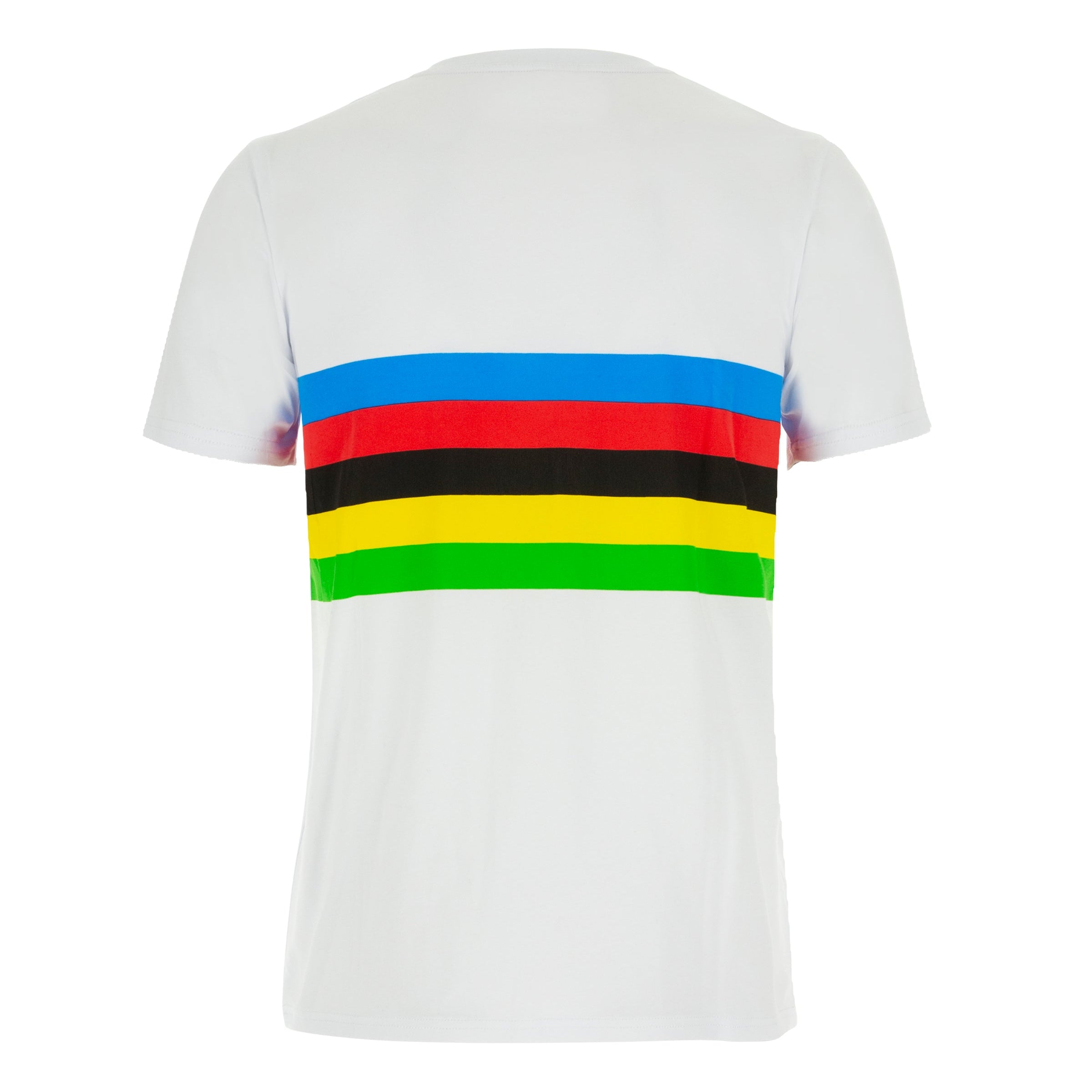 T-Shirt Santini bambino UCI Campione del Mondo Iride - Bianco Santini