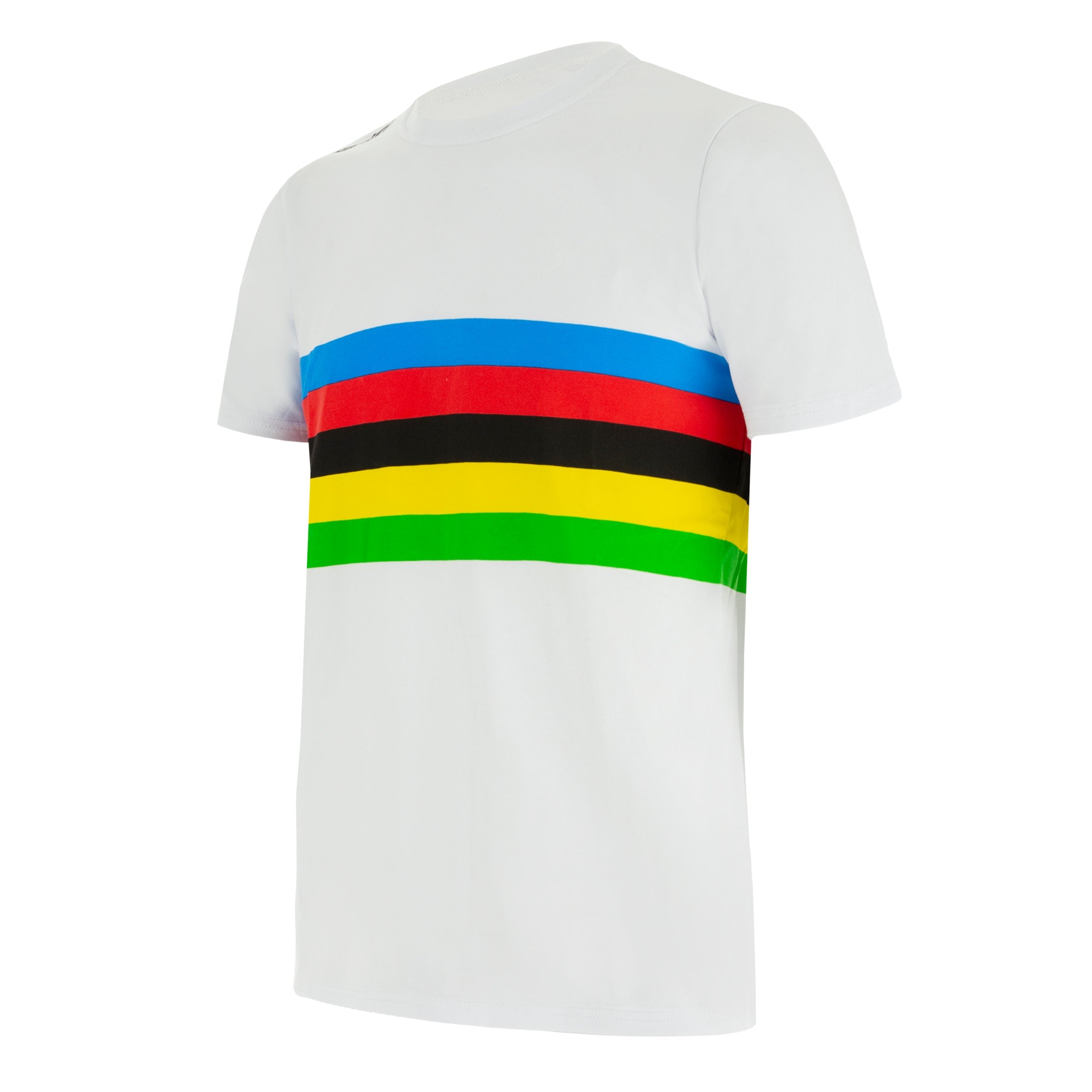 T-Shirt Santini bambino UCI Campione del Mondo Iride - Bianco Santini