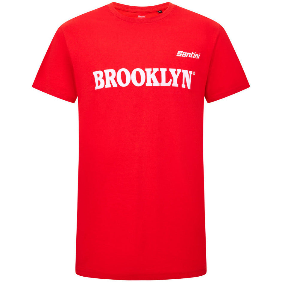 T-Shirt Santini x Brooklyn - Rosso Santini