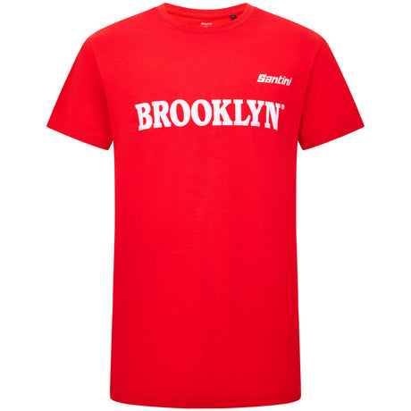 T-Shirt Santini x Brooklyn - Rosso Santini