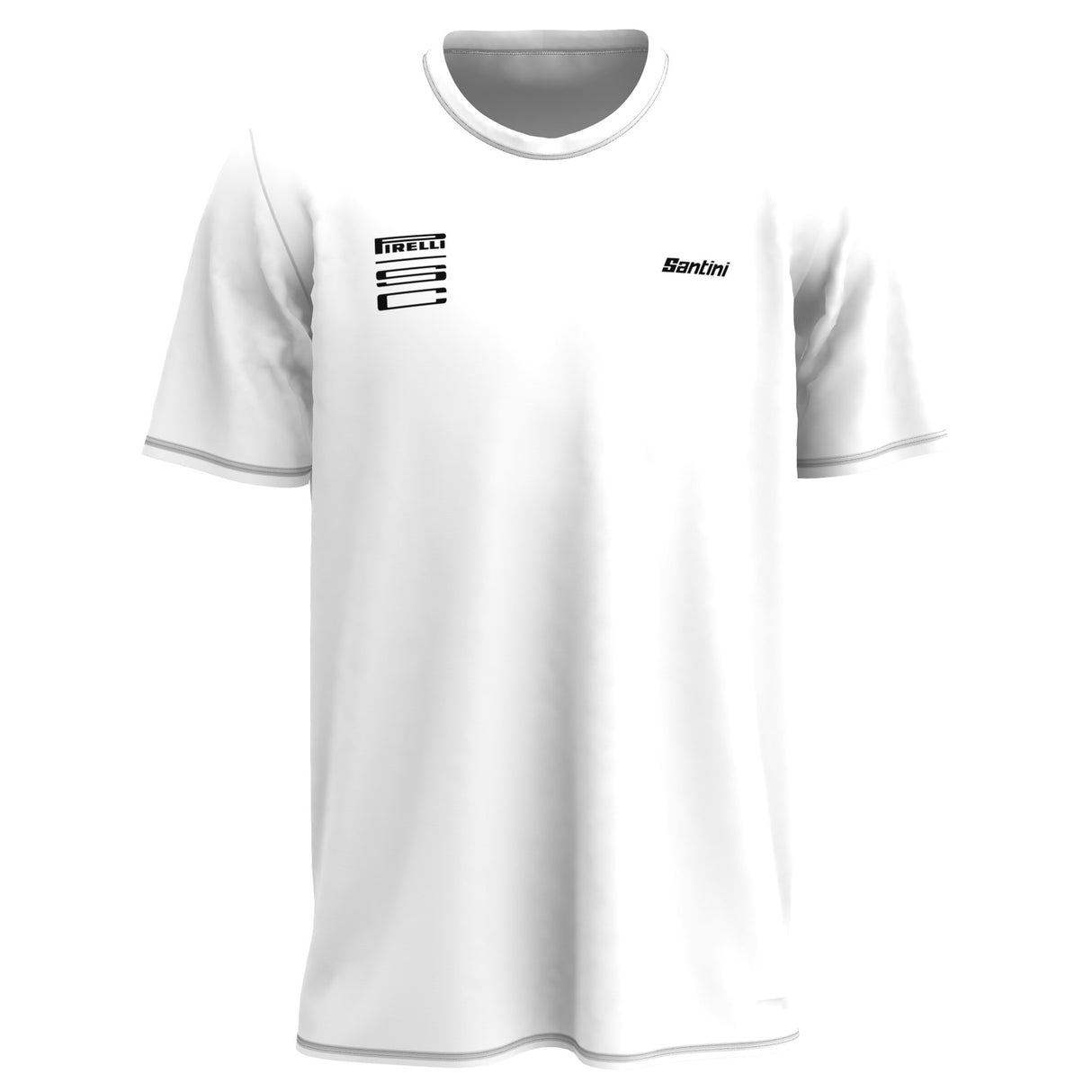 T-Shirt Santini x PIRELLI Ruota - Bianco Santini