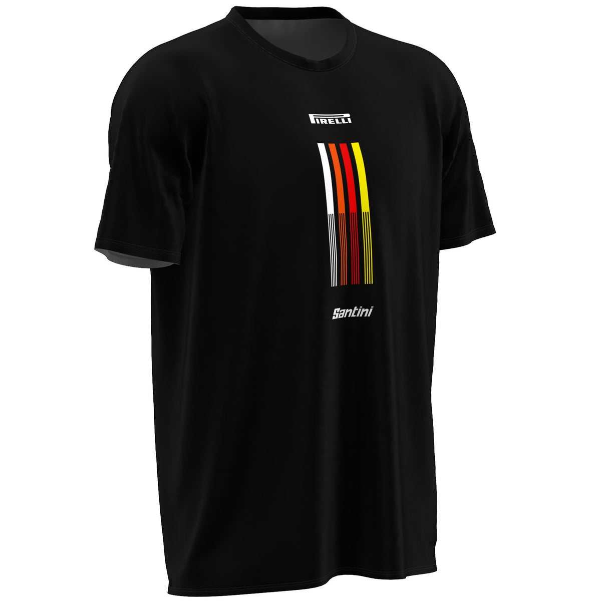 T-Shirt Santini x PIRELLI Tape - Nero Santini