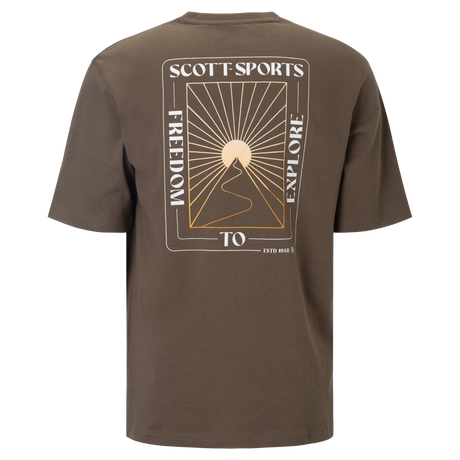 Scott Graphic T-Shirt - Brown