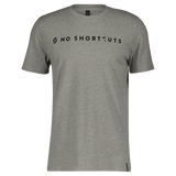 T-Shirt Scott No Shortcuts - Grey
