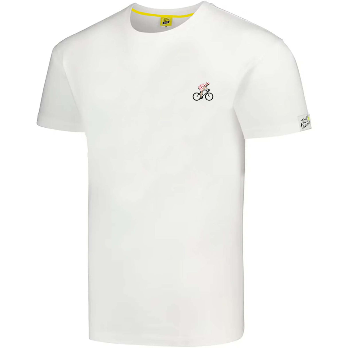 Tour de France Broderie T-Shirt - Weiss